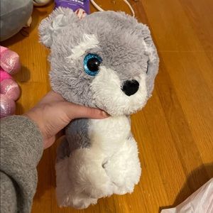 Secret compartment in a plush